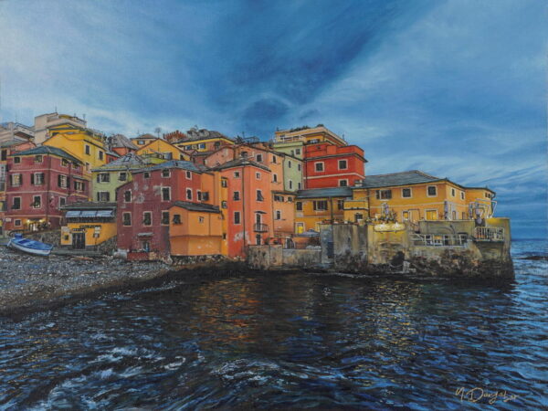 Tides of Color in Boccadasse Painting