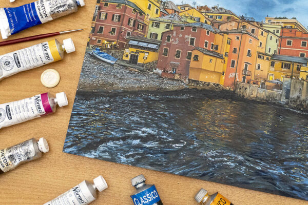 Tides of Color in Boccadasse Painting