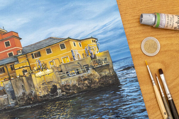 Tides of Color in Boccadasse Painting