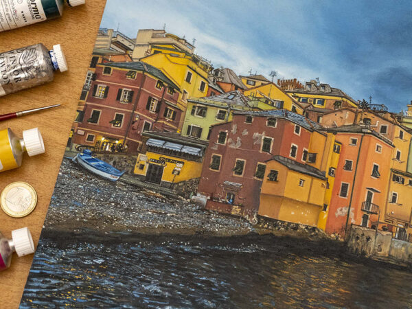 Tides of Color in Boccadasse Painting