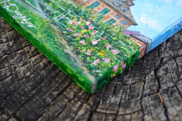 Echoes of a Mediterranean Garden, Plein Air, Oil Painting, Nervi, Genova, Italy