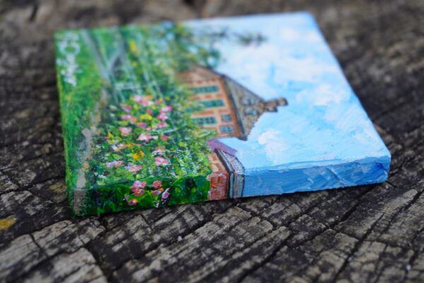 Echoes of a Mediterranean Garden, Plein Air, Oil Painting, Nervi, Genova, Italy