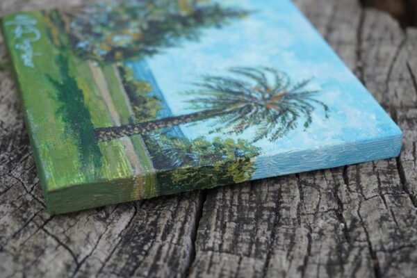 Summer Lights Mini Plein Air Oil Painting, Genova, Italy