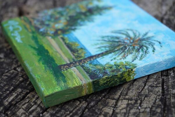 Summer Lights Mini Plein Air Oil Painting, Genova, Italy