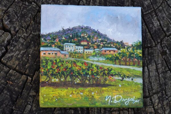 The Afternoon That Stayed, Oil Painting, Plein Air, Nervi, Genova, Italy