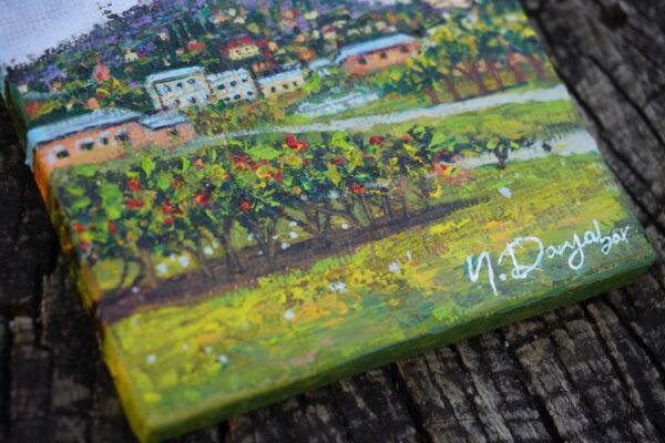 The Afternoon That Stayed, Oil Painting, Plein Air, Nervi, Genova, Italy