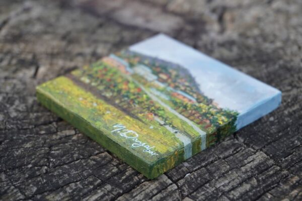 The Afternoon That Stayed, Oil Painting, Plein Air, Nervi, Genova, Italy